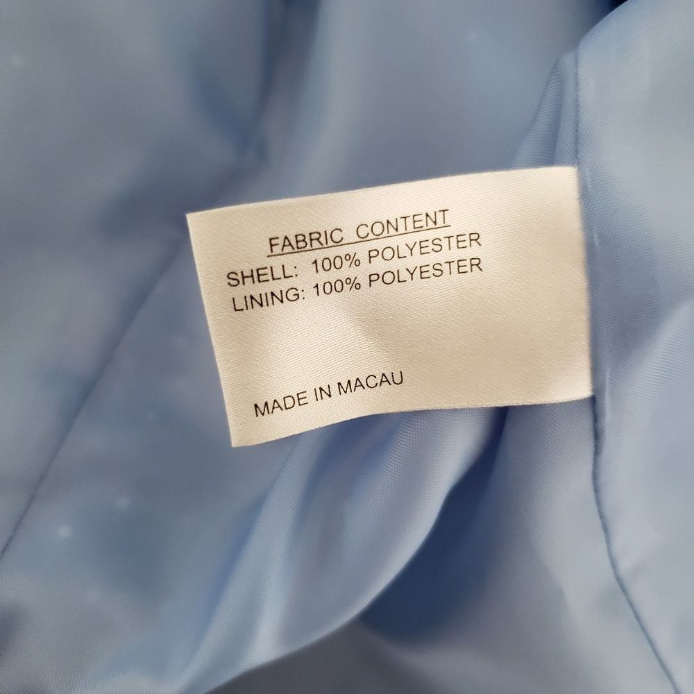 Gallery Light Blue Confetti Dots Jacket S - Picture 6 of 7